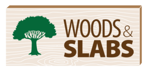 Woods and Slabs Company Logo